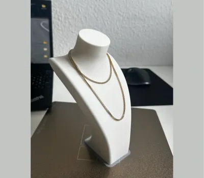 项链展示半身模型 / Halsketten Büste / 珠宝