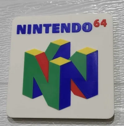 N64 任天堂标志贴纸/磁铁和钥匙链