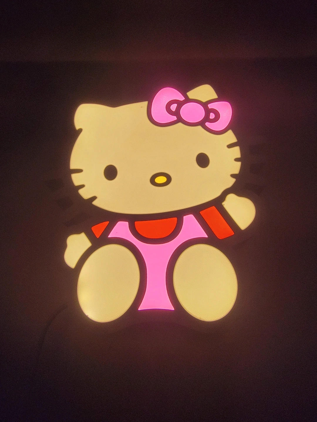 Hello Kitty LED灯箱 来自 Ronzoguy - MakerWorld