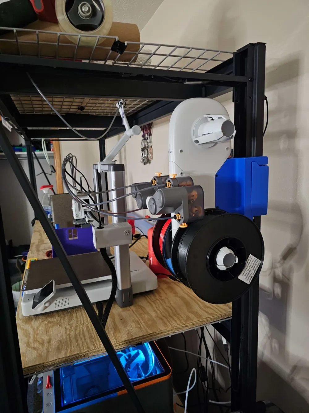 Kolbolt Racking Kobalt货架轨道安装AMS Lite 来自 tooling_lee - MakerWorld