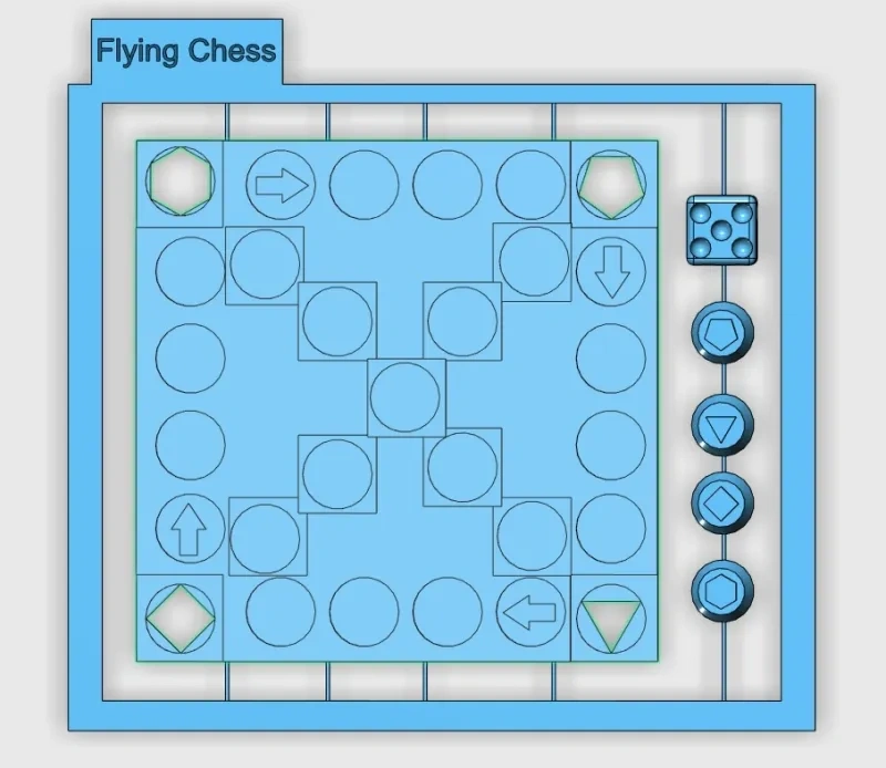 搜索:飞行棋 - MakerWorld