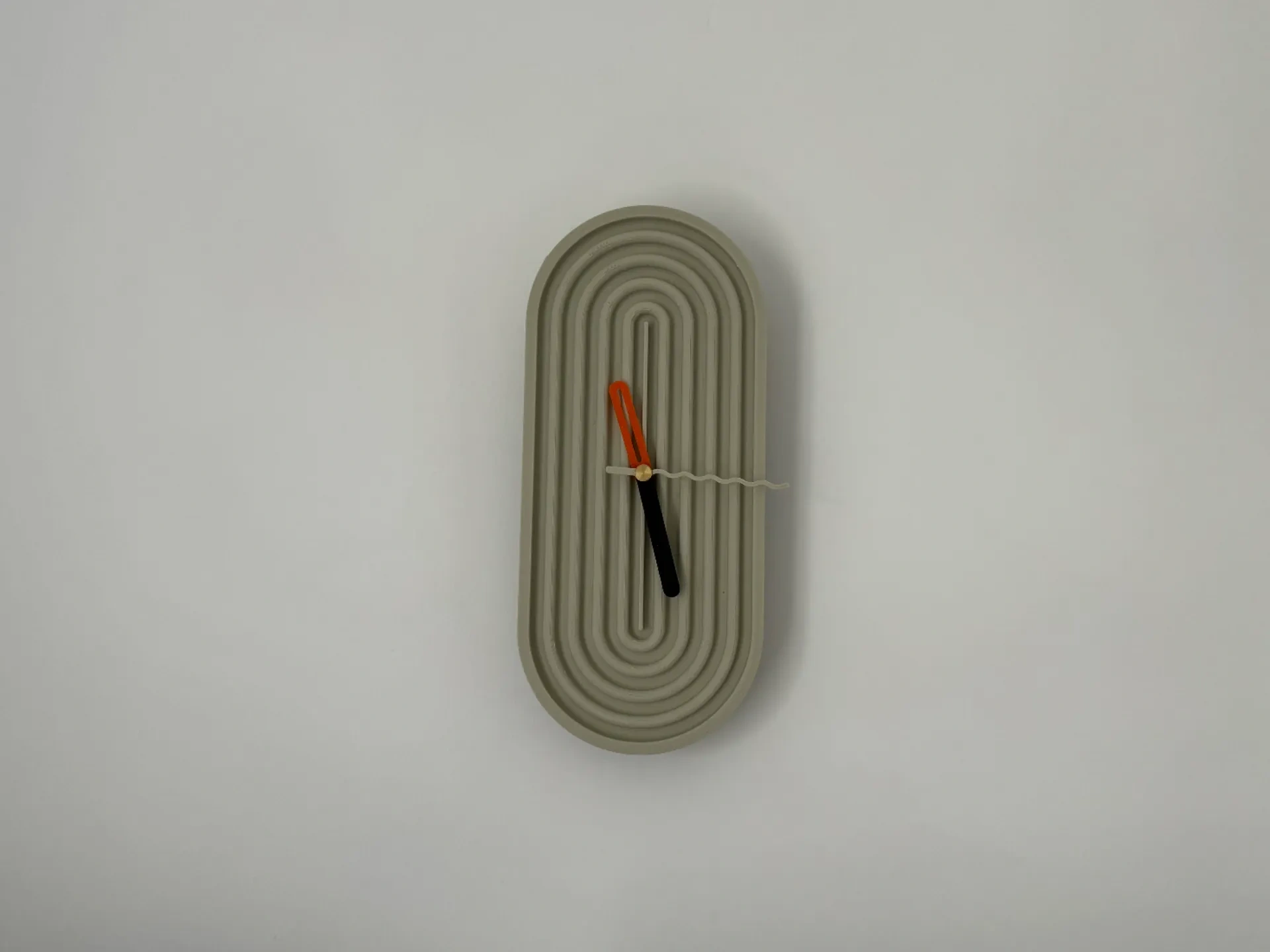 Minimalist Wall Clock 二次创作 - 来自 Matt Sharp MakerWorld：免费下载 3D 模型