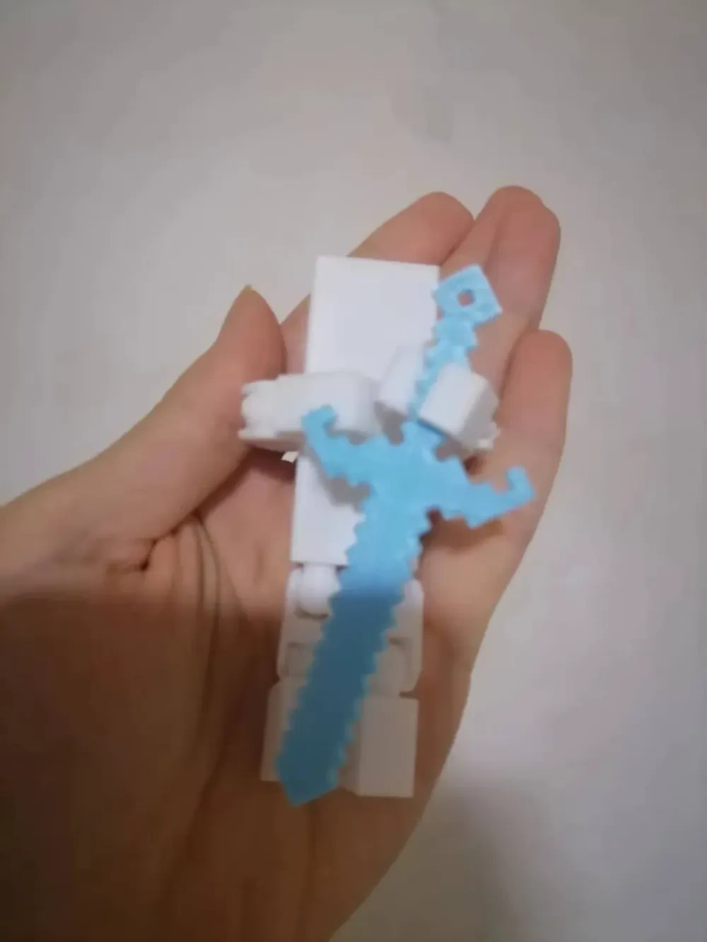 Minecraft传奇剑原始外观 可动人偶战神之刃 来自 1230xMakerWorld:免费下载 3D 模型