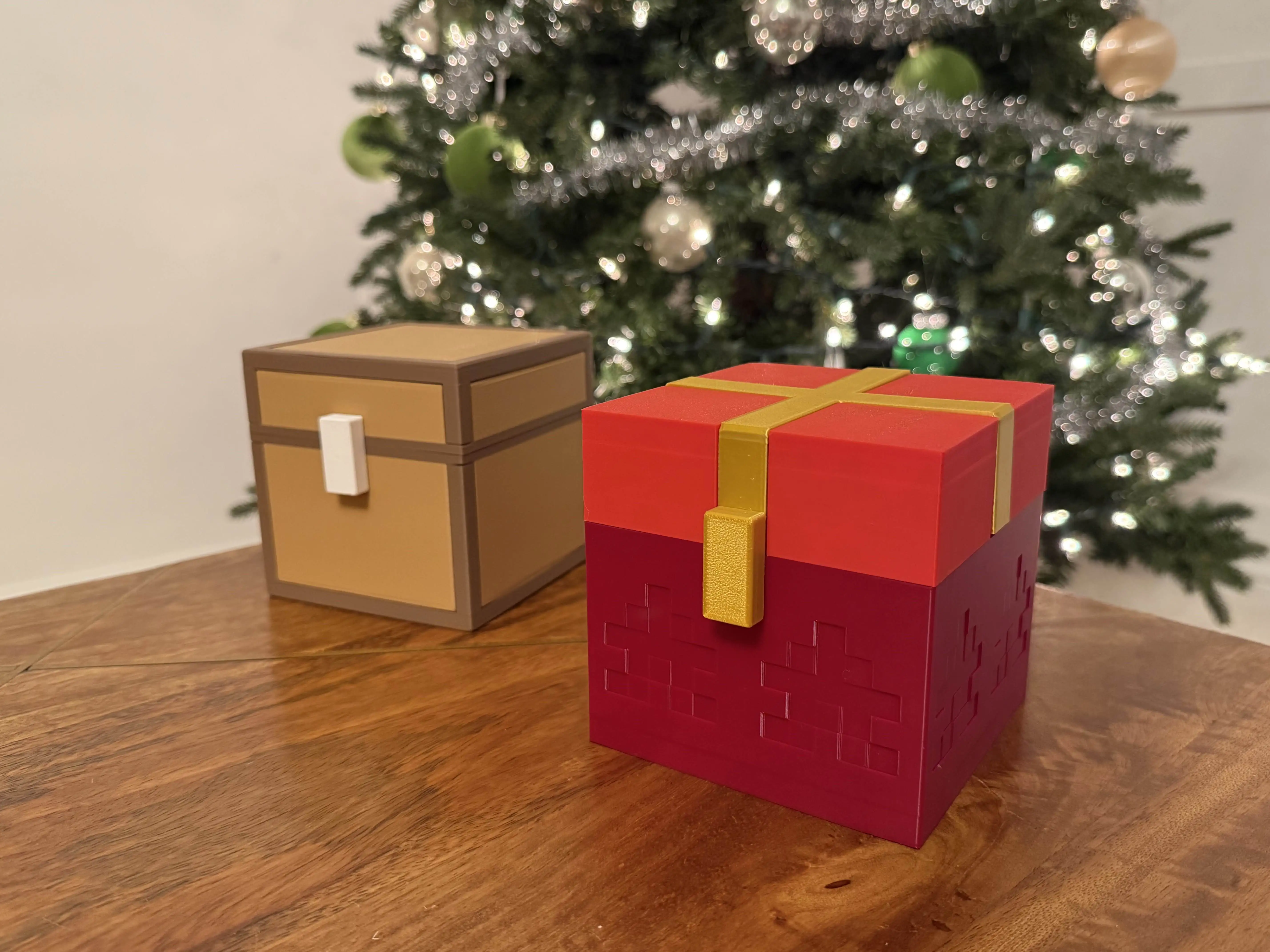 Minecraft 宝箱卡牌盒 - 免费 3D 打印模型 - MakerWorld