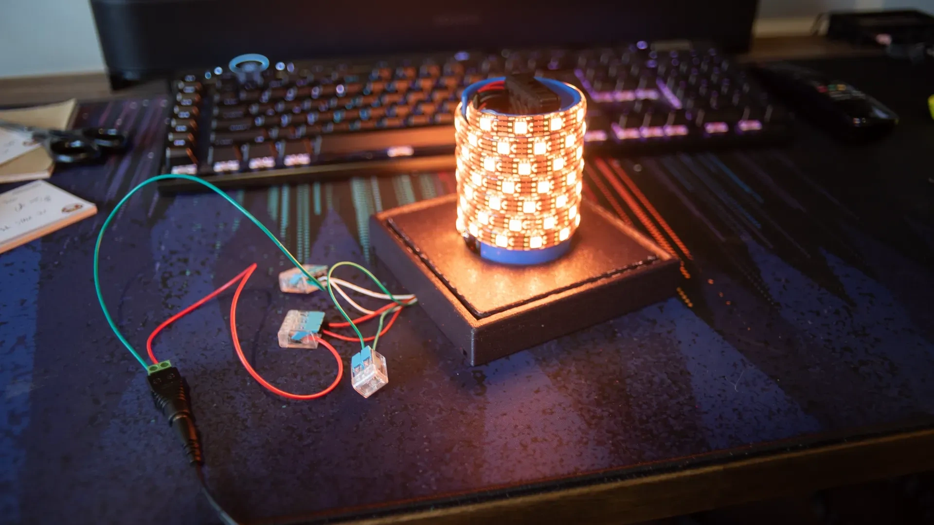 我的世界信标灯 (LED灯套件001 和WLED) - 免费 3D 打印模型 - MakerWorld