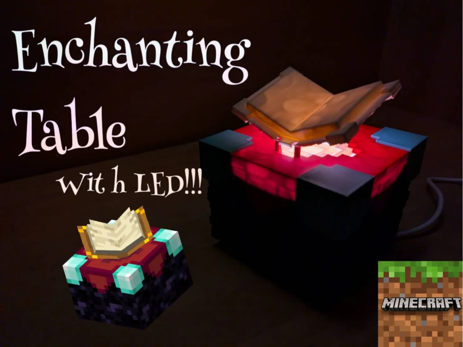 Minecraft附魔台灯LED套件001 来自 divido - MakerWorld