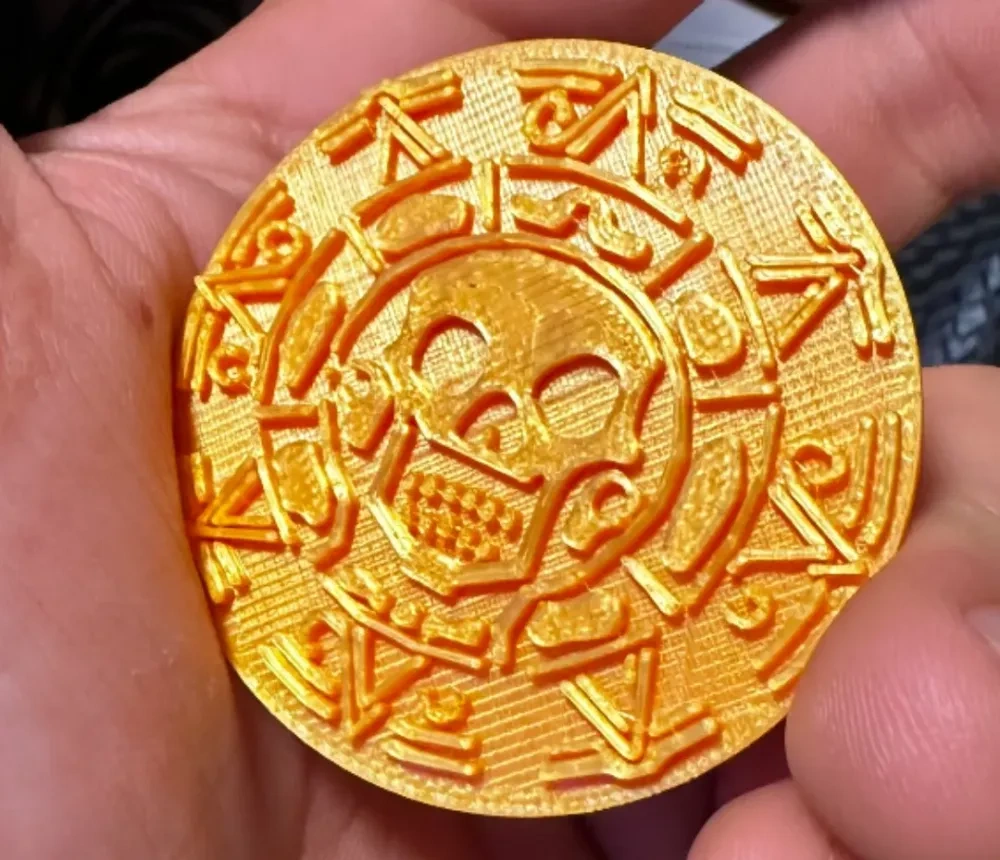 加勒比海盗的硬币- 免费3D 打印模型- MakerWorld