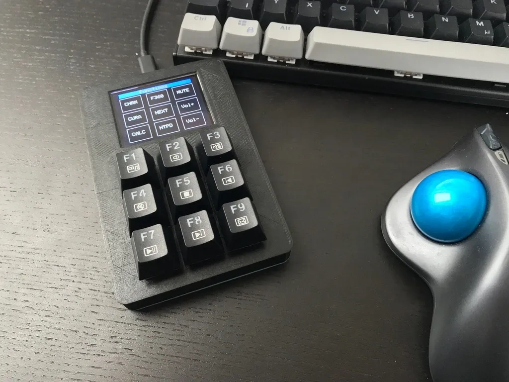 Custom Mechanical Keypad with Display 来自 JayFM - MakerWorld