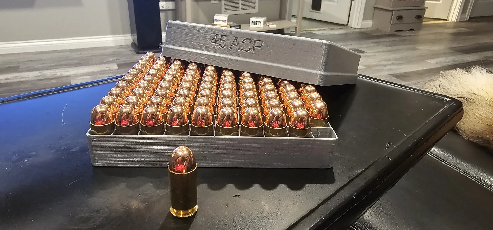 .45 ACP 100发子弹储存盒 来自 Hi-Tech Redneck - MakerWorld