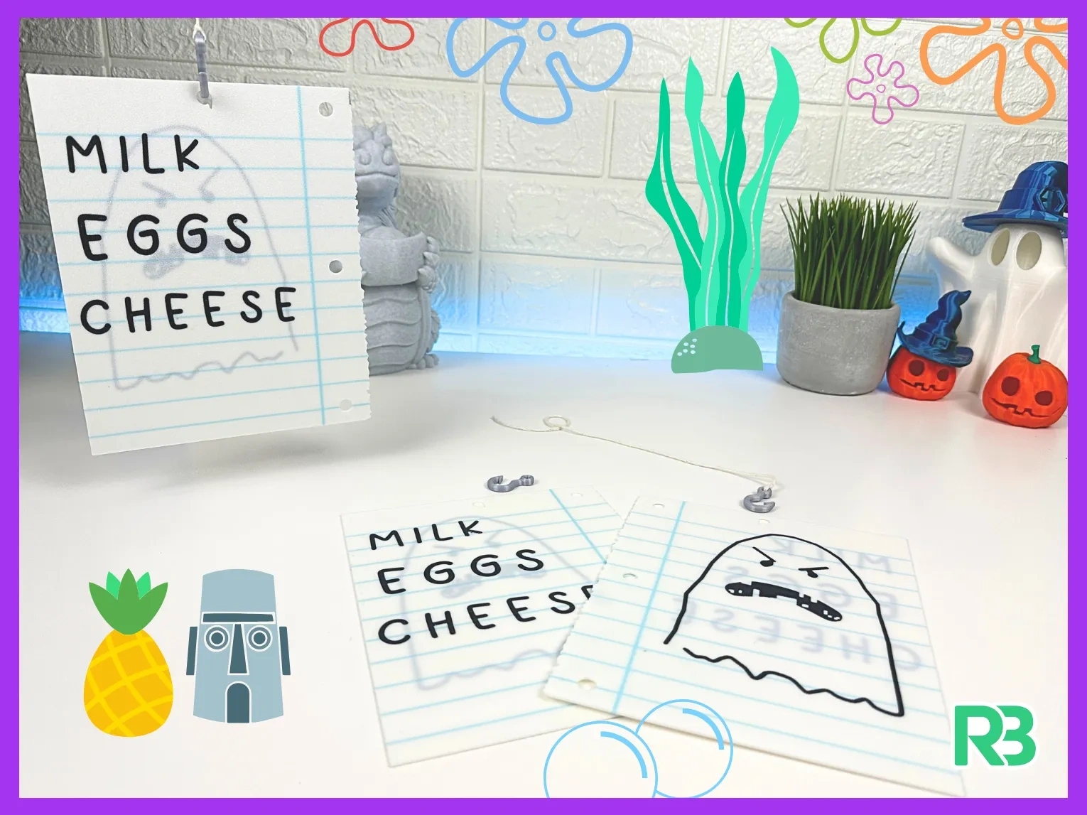 Spongebob´s floating shopping list 来自 Rafa Barajas - MakerWorld