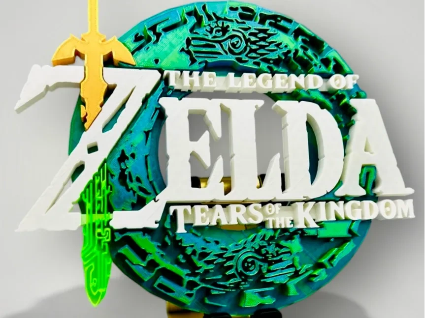 Zelda:王国之泪标志展示架 来自 Hylijan - MakerWorld