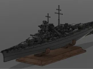 KMS Battleship Bismarck