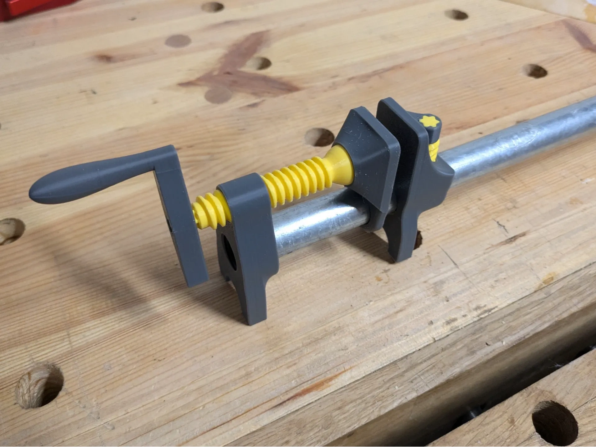木工用1/2英寸管道夹具 - 35毫米夹口 来自 Claymuh - MakerWorld