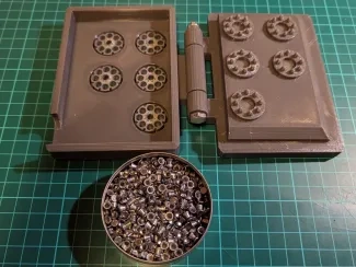 二氧化碳气枪弹丸快速装弹器