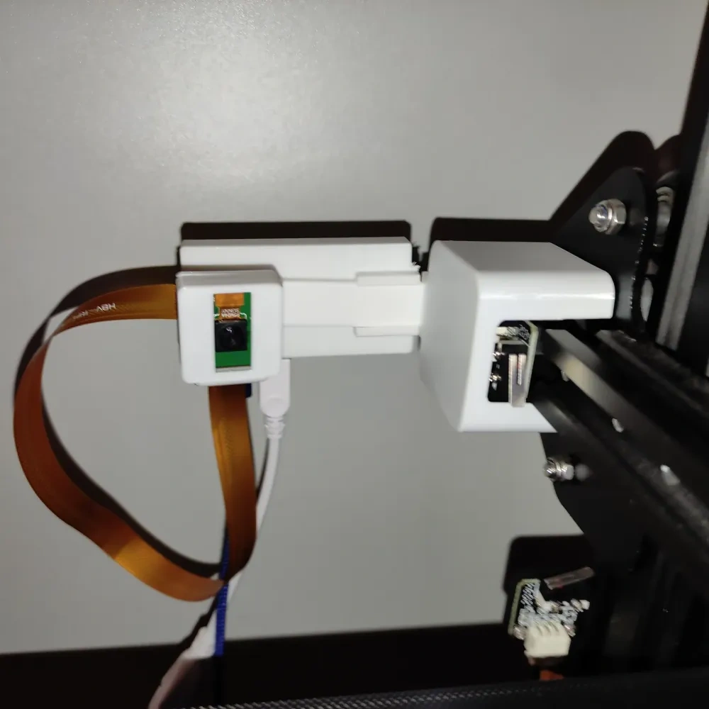 Ender 3 Raspberry Pi Zero Ender 3 V2 - Raspberry Pi Zero 2W 机箱和 Pi 摄像头支架 二次创作 - 来自 Teodor ...