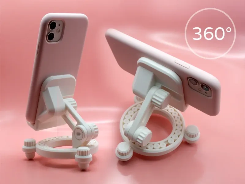 Pork3D.com出品：360度旋转手机支架