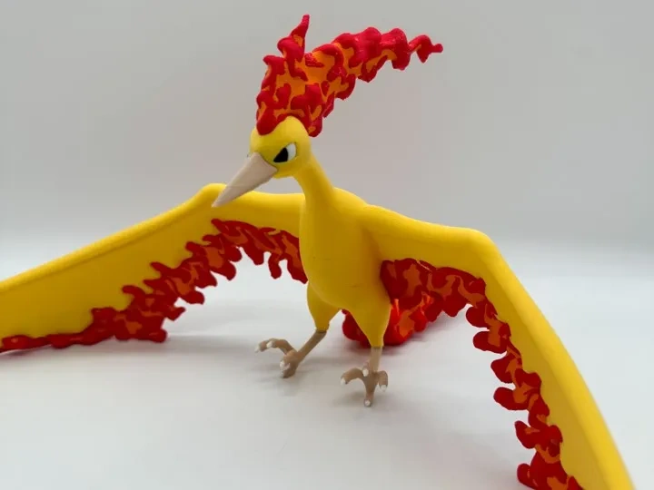 火焰鸟多色版 来自 entroisdimensions_figurine - MakerWorld
