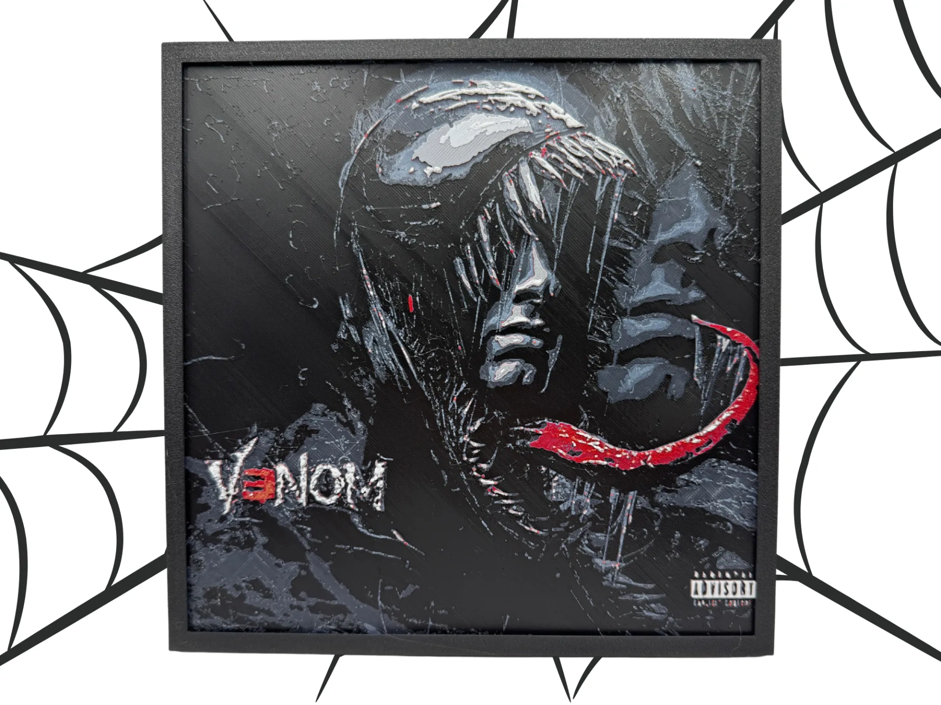 Eminem Venom 专辑《Kamikaze》封面 - Hueforge 来自 Canadian Gamer - MakerWorld