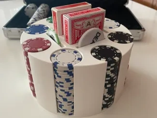 扑克筹码架