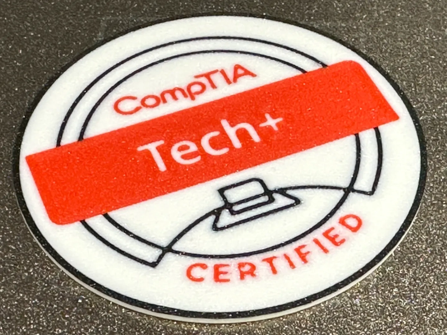 CompTIA Tech+ 杯垫 来自 A1 Graphix - MakerWorld