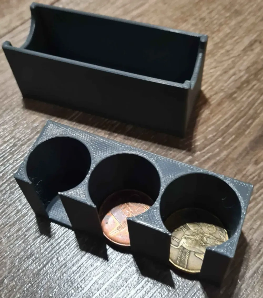 捷克克朗飞镖硬币整理器- 免费3D 打印模型- MakerWorld