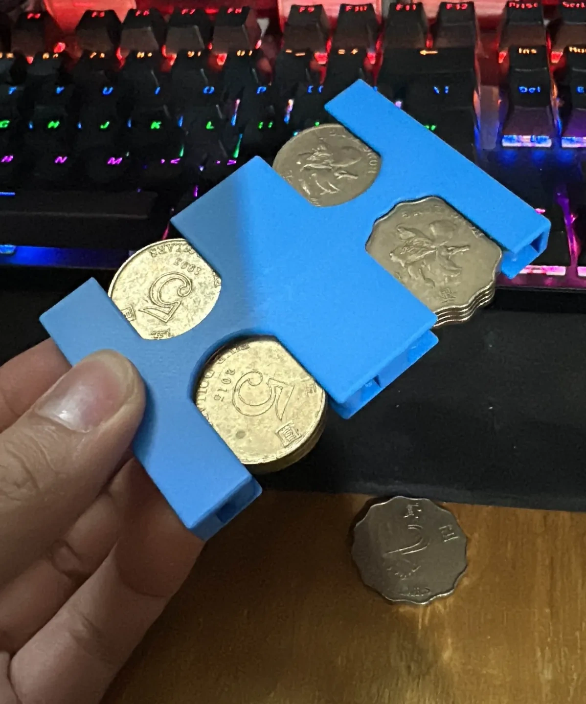 硬币收纳盒（港币） - 免费3D 打印模型- MakerWorld