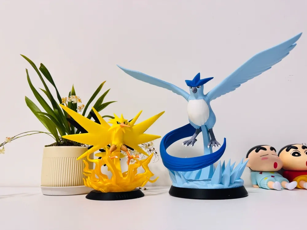 30cm宝可梦 —急冻鸟(分色组装)Articuno Pokémon 来自 手残的Leo - MakerWorld