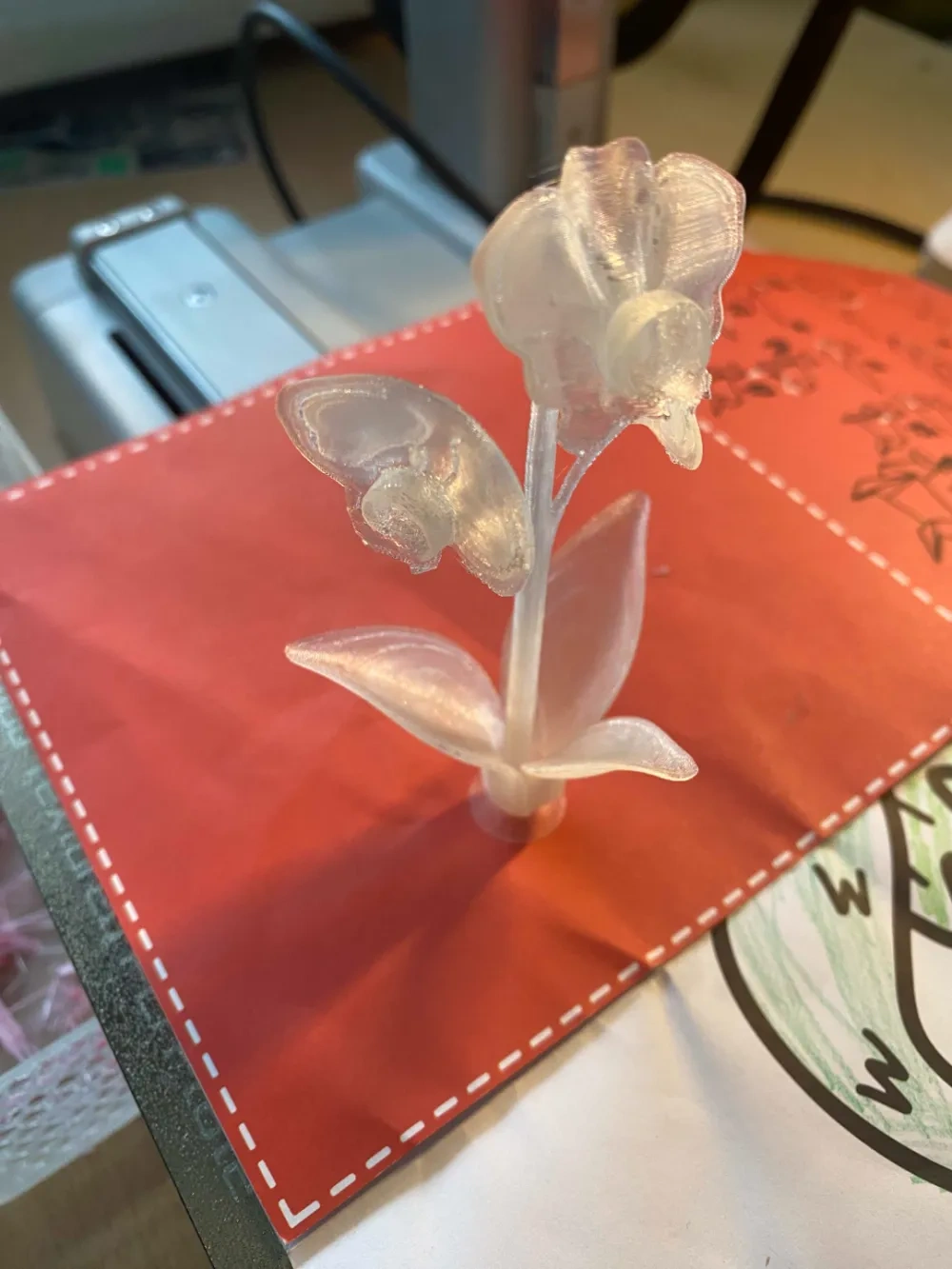 兰花 - 免费 3D 打印模型 - MakerWorld