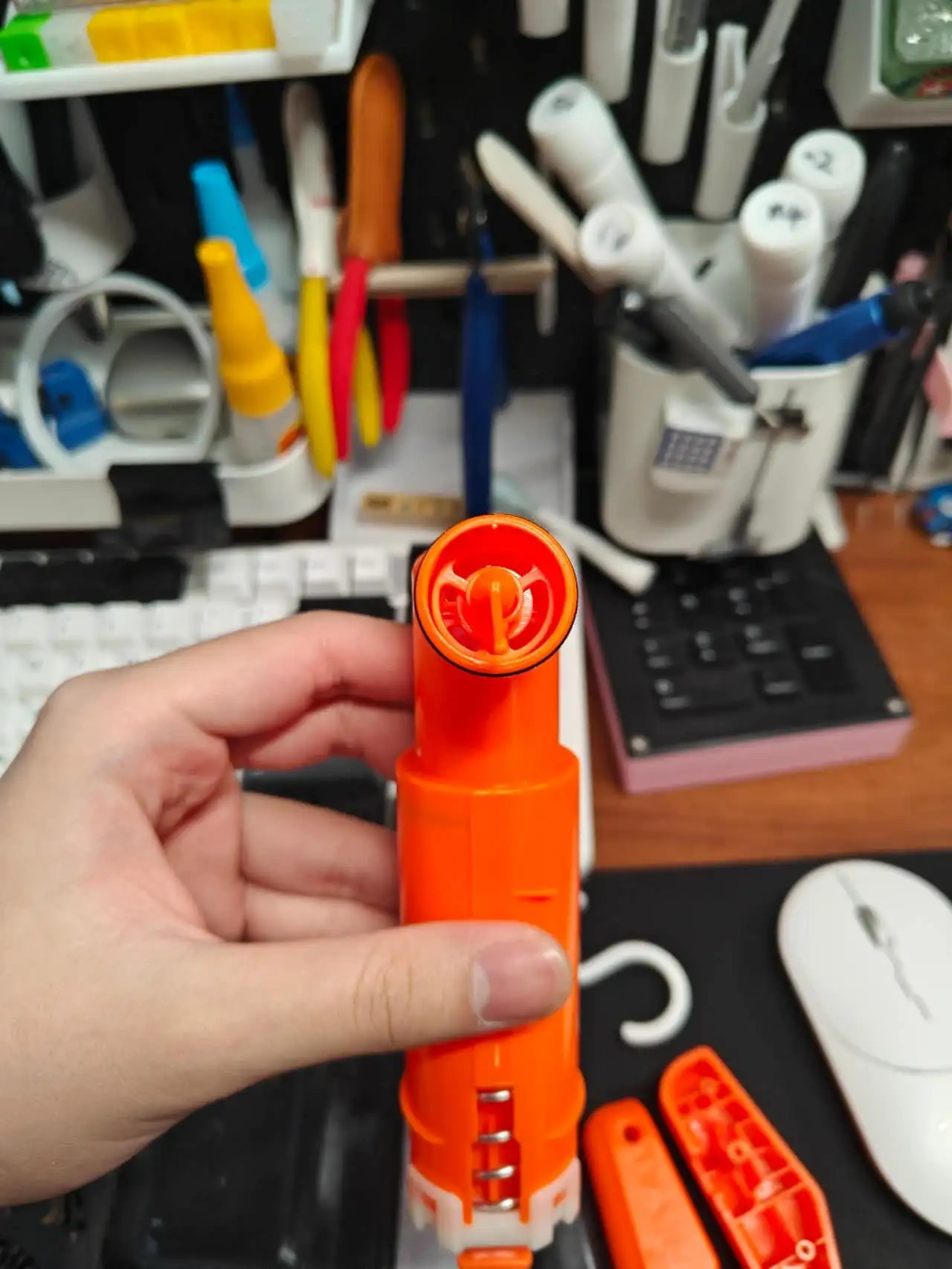 Nerf Knockout kit /拉栓蛟龙发射器 (no hardware/无五金) - 免费 3D 打印模型 - MakerWorld