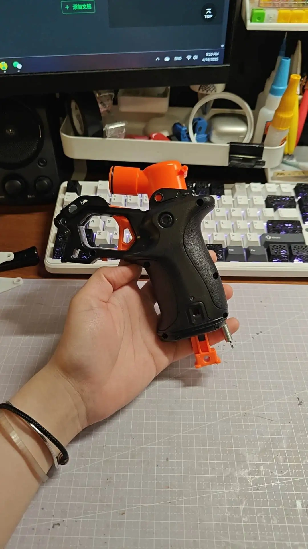 Nerf Knockout kit /拉栓蛟龙发射器 (no hardware/无五金) - 免费 3D 打印模型 - MakerWorld