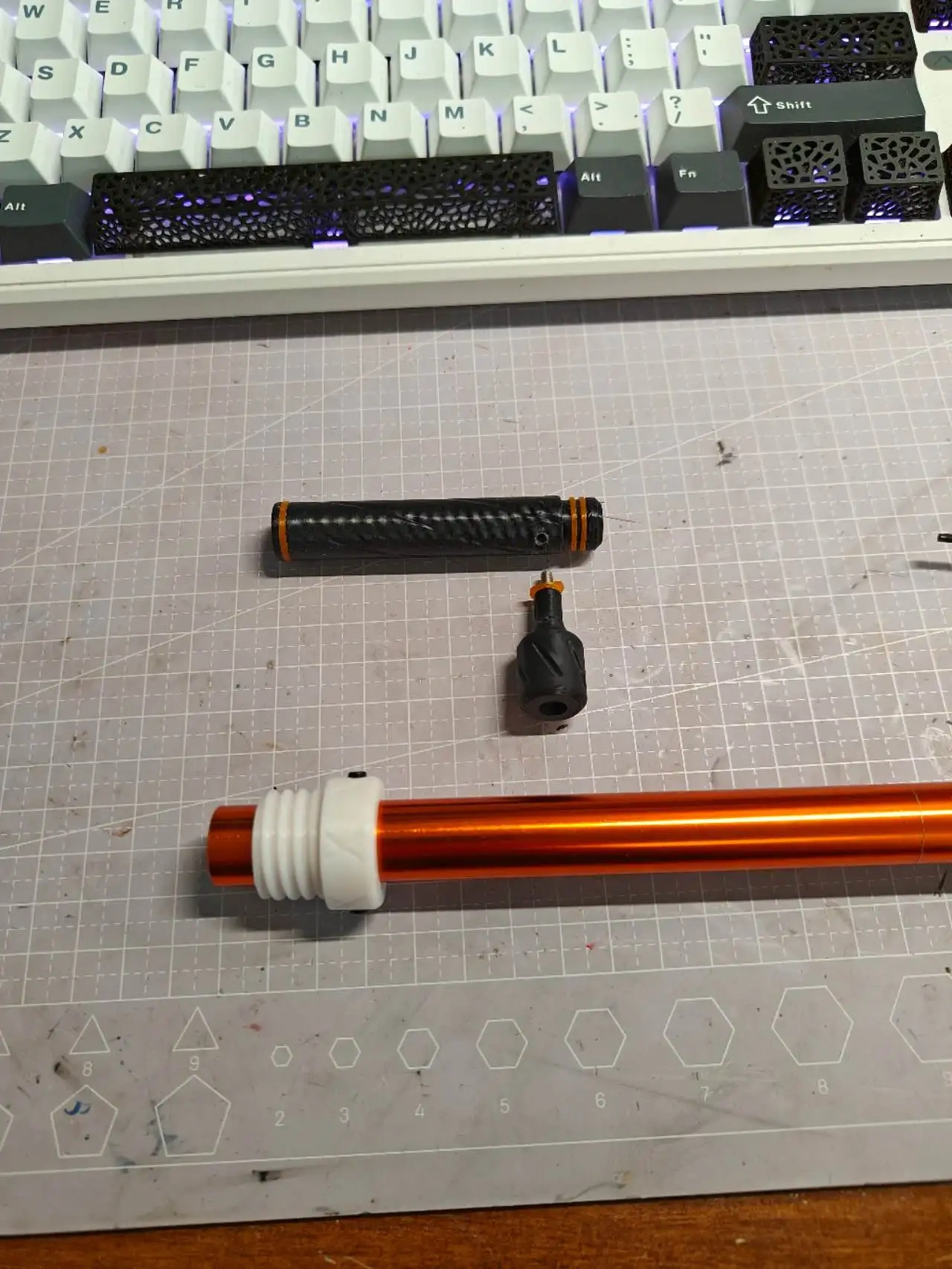Nerf Knockout kit /拉栓蛟龙发射器 (no hardware/无五金) - 免费 3D 打印模型 - MakerWorld