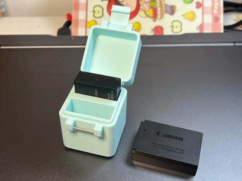 Canon LP-E12 Battery Holder|佳能LP-E12电池收纳盒