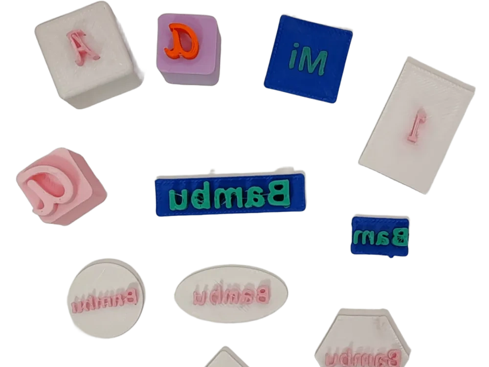 可定制印章和标记生成器 来自 MyC MakerWorld：免费下载 3D 模型