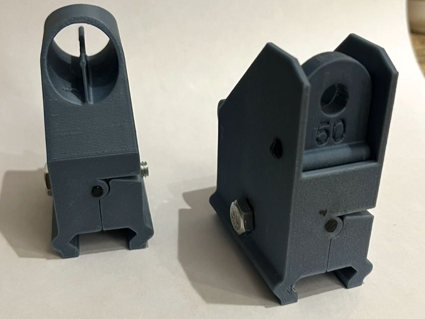 V1 翻转觇孔瞄准器 来自 user_1489540242 MakerWorld：免费下载 3D 模型