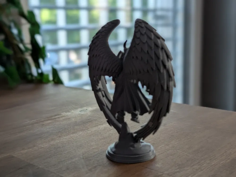 暗黑天使骑士雕像 来自 Cosa_93 MakerWorld:免费下载 3D 模型
