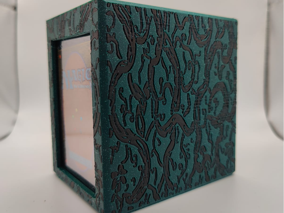 MTG 森林绿指挥官牌盒 来自 The Layer Forge MakerWorld：免费下载 3D 模型