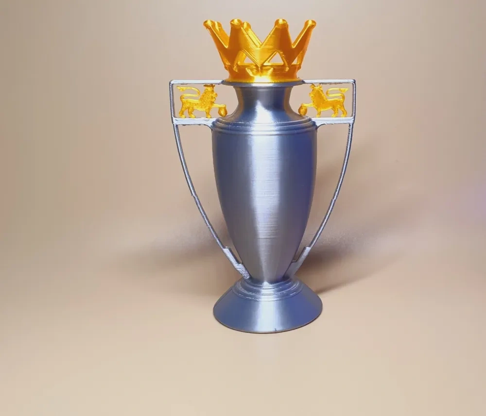 英超奖杯复制品 - 免费 3D 打印模型 - MakerWorld