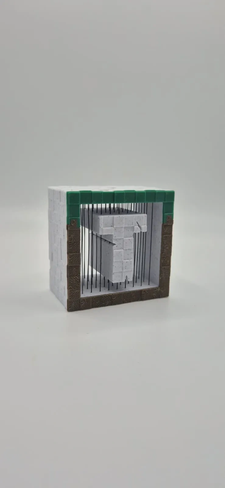 Minecraft T字母线画字母表 来自 Timke MakerWorld：免费下载 3D 模型