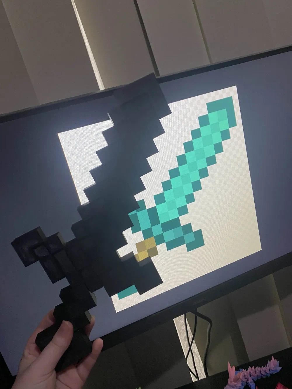 Minecraft 剑 来自 KomiLoki MakerWorld:免费下载 3D 模型