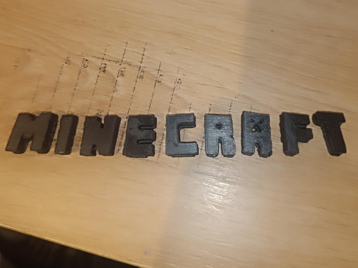 Minecraft 标志字母 - 块状自定义文本 - 免费 3D 打印模型 - MakerWorld