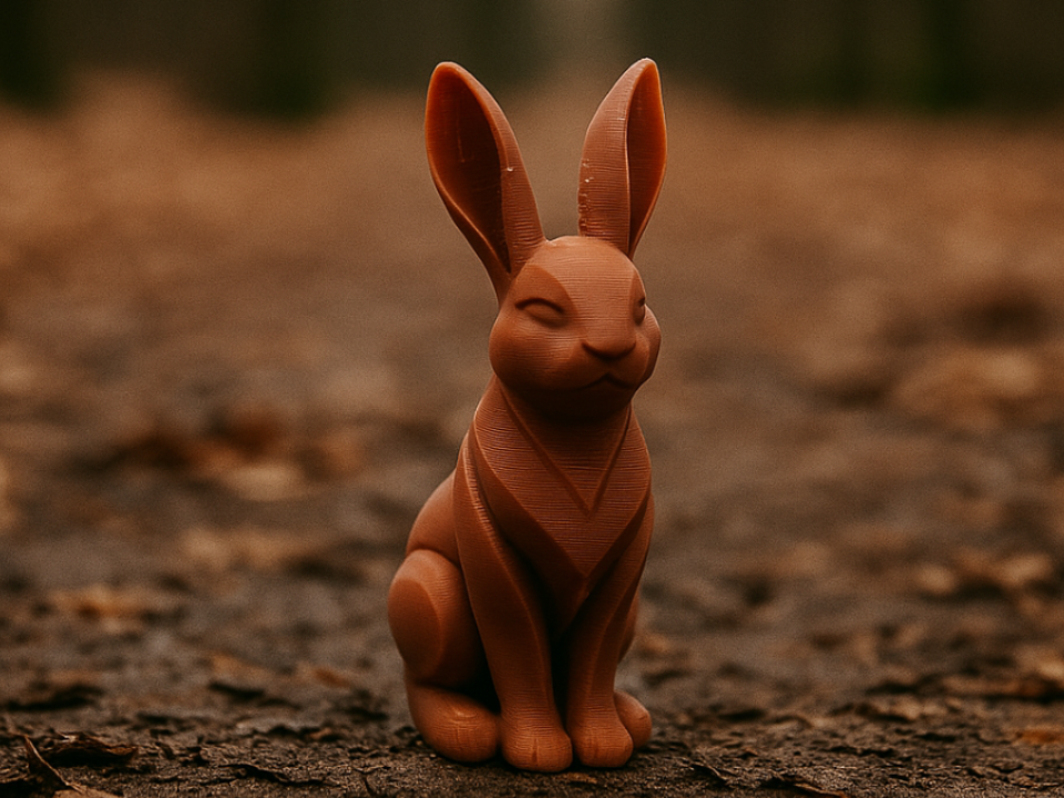 静谧林光兔 来自 3D Dekoration MakerWorld:免费下载 3D 模型