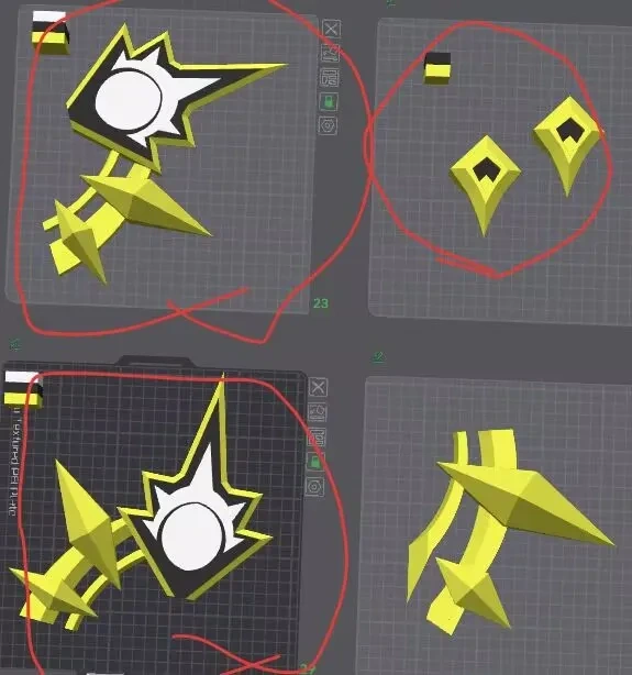 崩坏星穹铁道 白厄武器侵晨 全长1米6 - 免费 3D 打印模型 - MakerWorld