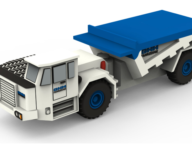 GHH 自卸车 来自 wmc MakerWorld：免费下载 3D 模型