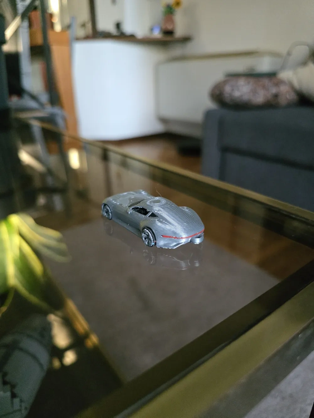 梅赛德斯 奔驰 Vision GT 钥匙扣 (可转动车轮) 来自 3T_printers MakerWorld：免费下载 3D 模型
