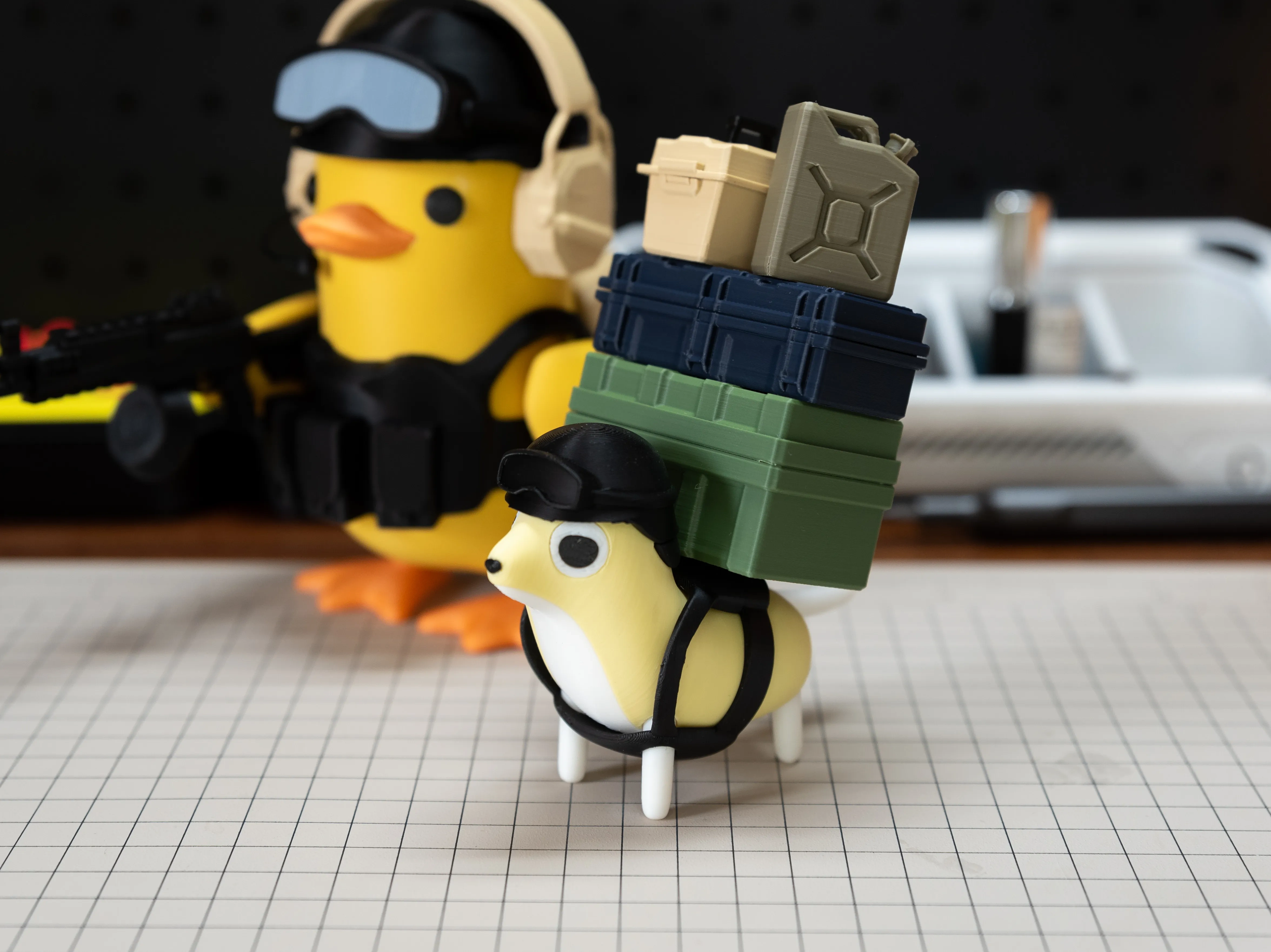 逃离鸭科夫：狗狗叠叠乐- 免费3D 打印模型- MakerWorld