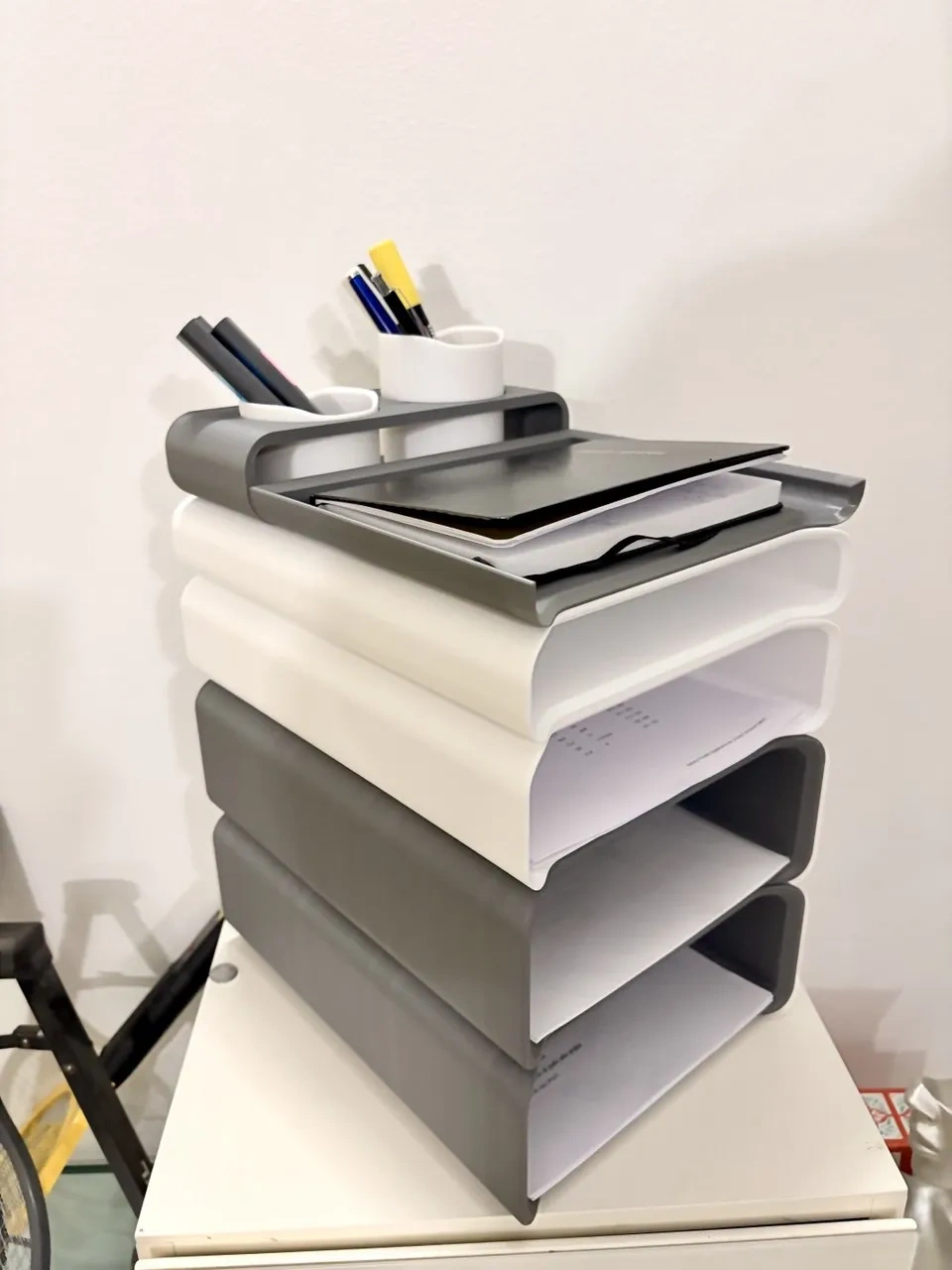StackFlow 模块化桌面整理器 来自 EFFEG studio MakerWorld:免费下载 3D 模型