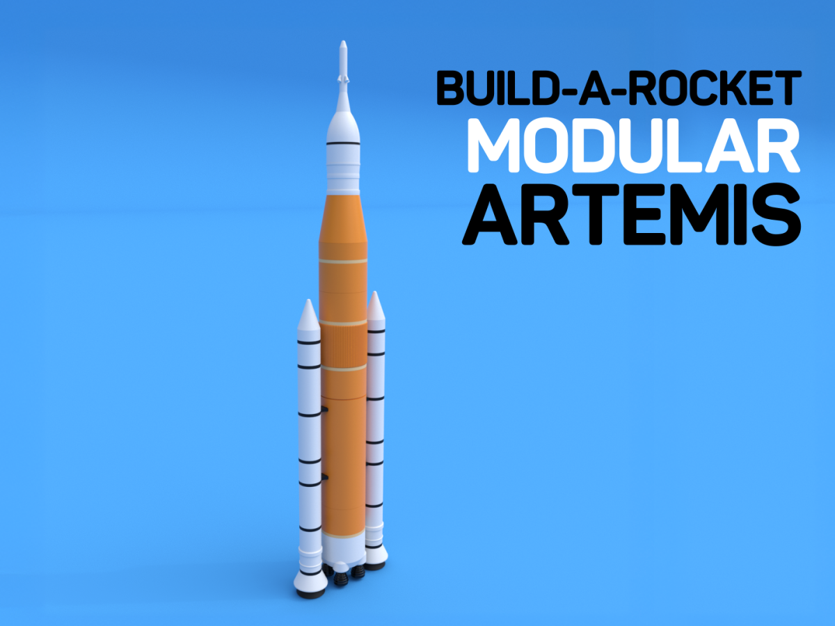 BUILD-A-ROCKET: MODULAR ARTEMIS ROCKET 来自 MauricioDUARTE MakerWorld：免费 ...