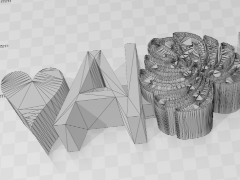 Aloha Love 龟背竹叶雕塑 来自 Nerding Out Studio MakerWorld：免费下载 3D 模型