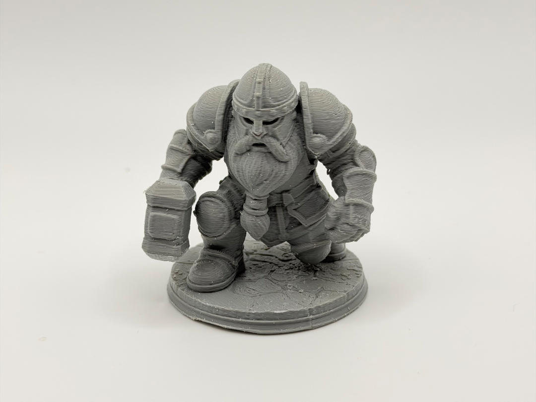 DnD 微缩模型 持锤矮人 来自 wif1973 MakerWorld：免费下载 3D 模型