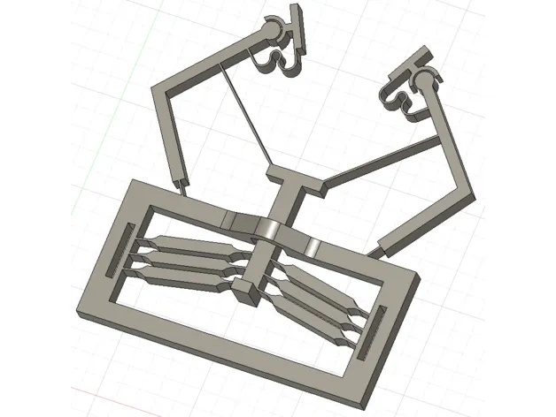 双稳态柔性机器人夹具(分形夹爪) 来自 Fabian Veile MakerWorld:免费下载 3D 模型